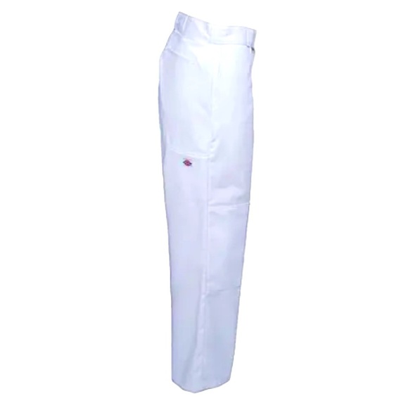 Dickies | Pants | Dickies Men 85283wh White Double Knee Loose Fit Work ...